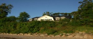Waldpavillon am Strand