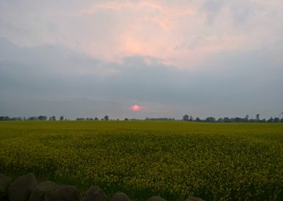 Sonnenaufgang in Katharinenhof